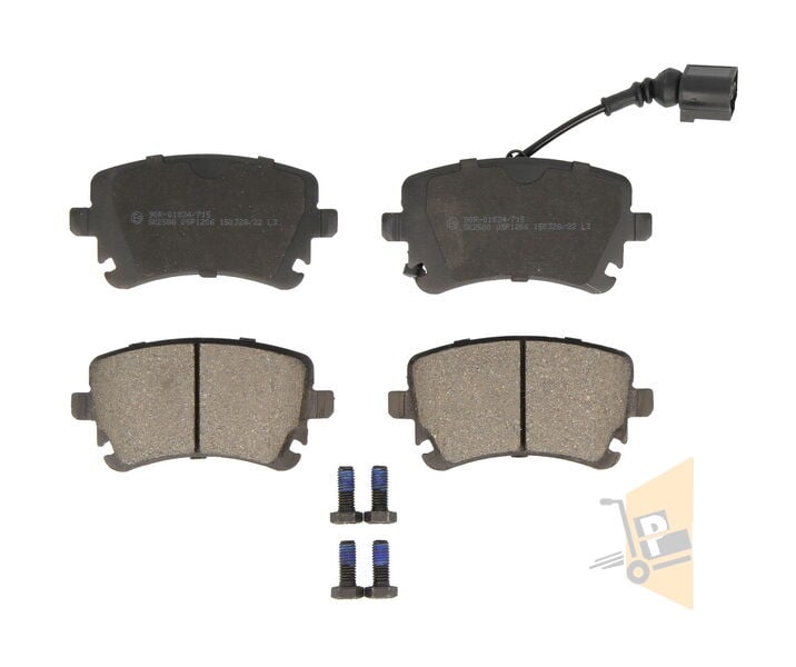 FREN BALATASI ARKA FİŞLİ - 1.9 TDI AXB 2.5 TDI AXD 2.0 TDI CAAB CAAD CAAA T5 T6 7H0698451