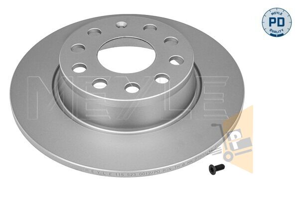 FREN DİSKİ - AYNASI - ARKA - 272X10 - GOLF5 GOLF6 JETTA CADDY A3 LEON 1K0615601AA