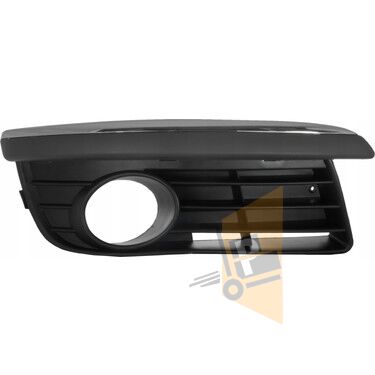 TAMPON ÖN IZGARASI - SİS FARI ÇERÇEVESİ SAĞ SİSLİ NİKELAJLI - JETTA 06-11 1K0853666E